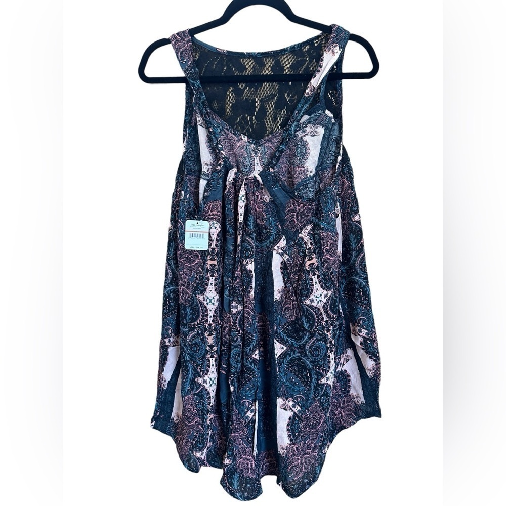 Free People Count Me In Trapeze Mini Dress XS, NWT - Picture 3 of 5